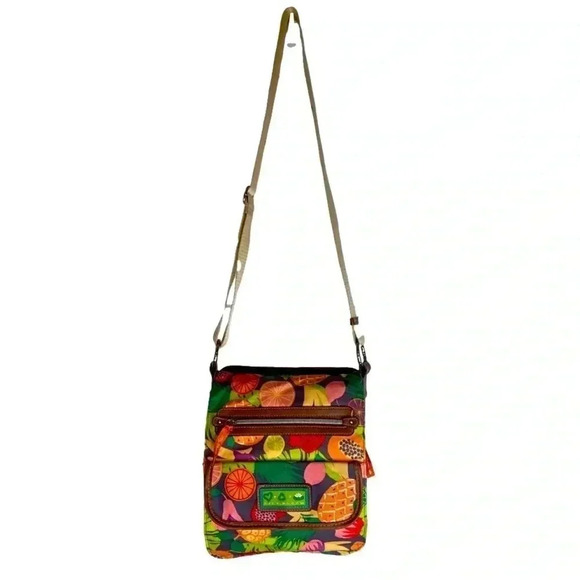 Lily Bloom Padded Shoulder Bag Pineapple Design - Picture 3 of 13